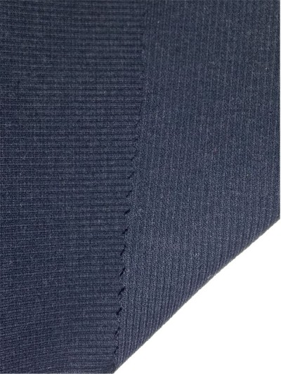 XX-FSSY/YULG  Modacrylic/cotton FR knitted rib fabric 32S/2*32S/2 520GSM 側面照